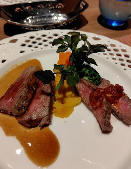 和牛ステーキ ステーキ,牛ステーキ,メインディッシュの写真素材