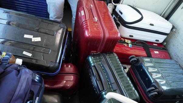 Photo, suitcase, a lot of, miscellaneous, 