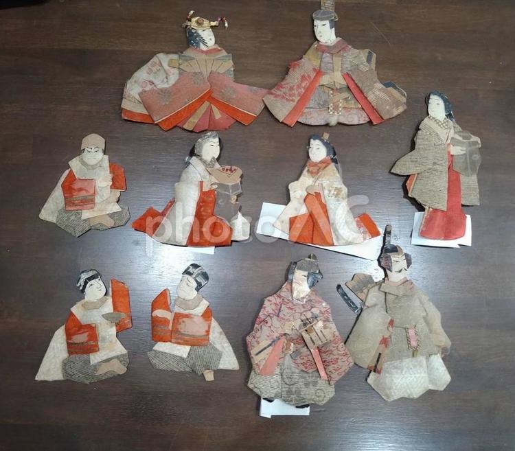 大正時代のお雛様 イベント,ひな祭り,雛祭りの写真素材