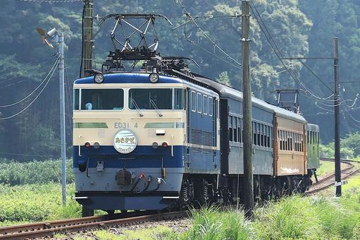 大井川鐵道 E31形(大井川本線) 大井川鐵道 E31形(大井川本線) ブルートレイン急行,大井川鐵道,e31形の写真素材