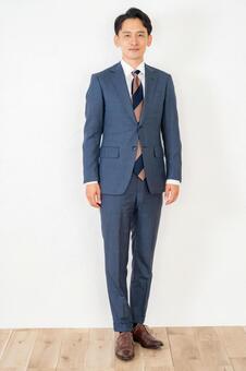 スーツの男性 ビジネスマン,男性,日本人の写真素材