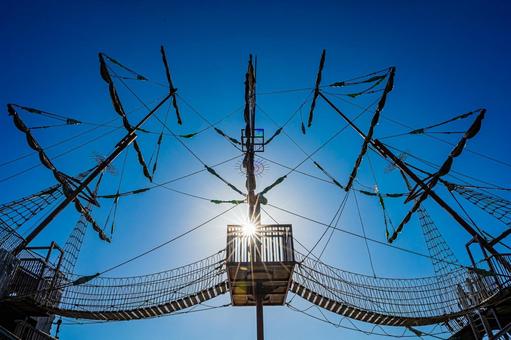静岡県　広野海岸公園の風景 静岡,静岡県,静岡市の写真素材