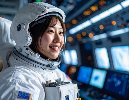日本人宇宙飛行士の写真