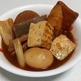 味噌おでん おでん,冬の食卓,夜ごはんの写真素材