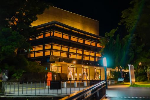 【秋田】夜の千秋公園の周辺 2025 【秋田】夜の千秋公園の周辺 2025 千秋公園,公園,秋田の写真素材