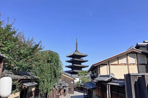 京都・東山 八坂の塔(法観寺) 京都・東山 八坂の塔(法観寺)の写真