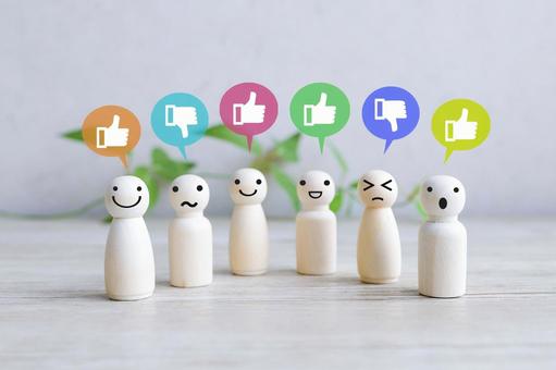 人それぞれの評価 人それぞれの評価 評価,レビュー,クチコミの写真素材