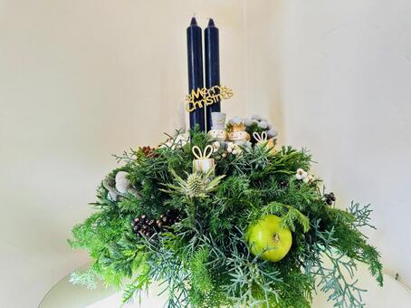 花　飾り　クリスマス 花,癒し,きれいの写真素材