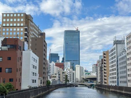 Photo, tokyo, central district, kayabacho, 