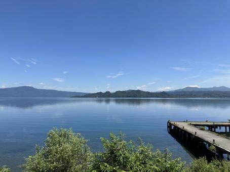 Photo, lake towada, national park, lake, 