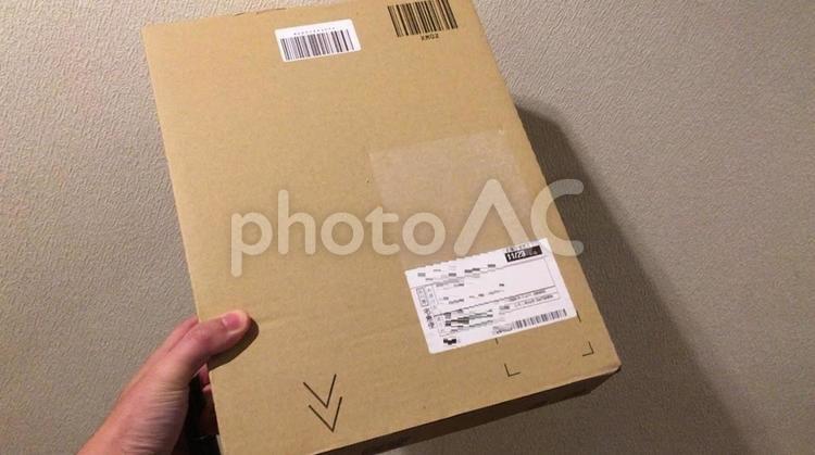 通販のあの箱 通販のあの箱 1,アマゾン,カートンの写真素材