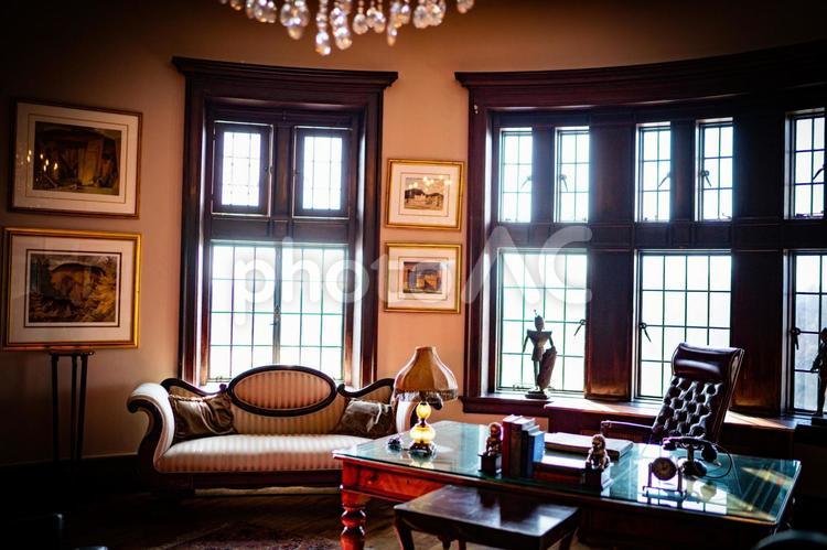 クラシックな書斎のイメージ 書斎,クラシック,タイピストの写真素材