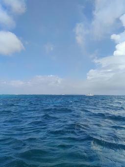 うみ 自然,海,青空の写真素材