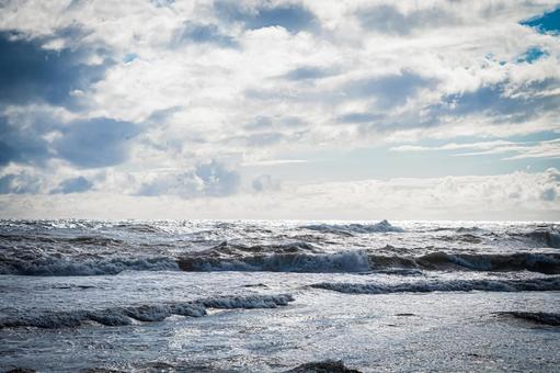 北海道 滝瀬海岸 シラフラの風景 北海道 滝瀬海岸 シラフラの風景 北海道,滝瀬海岸,滝瀬の写真素材