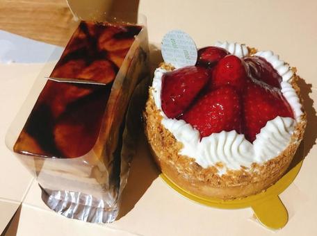 東京、パティスリーのケーキ 東京,デザート,スイーツの写真素材