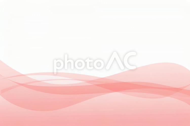 レッドの流線型・抽象背景素材 流線型,清潔感,抽象的の写真素材