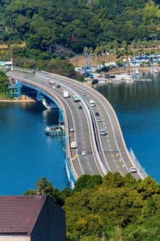静岡県浜松市大草山展望台　東名高速 日本,静岡県,浜松市の写真素材