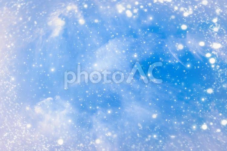 雪モチーフの水彩画風フレーム素材 フレーム,背景,壁紙の写真素材