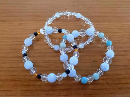 パワーストーンブレスレットの写真