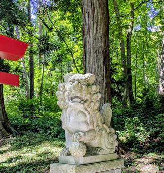 照片, 神社, 樱松神社, 岩手, 