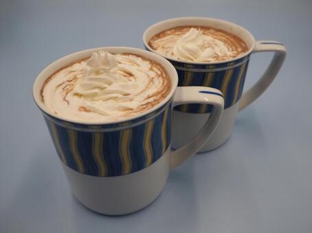カフェモカ（２人前）・自家製 カフェモカ,自家製,コーヒーの写真素材