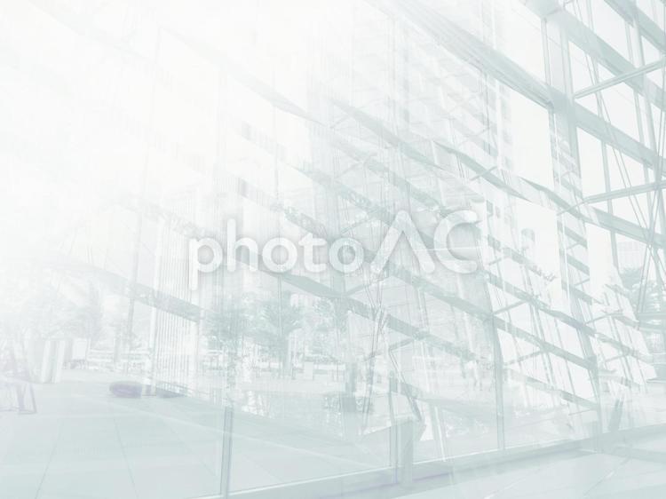 白いビジネス街の抽象背景素材 ビジネス,背景,素材の写真素材