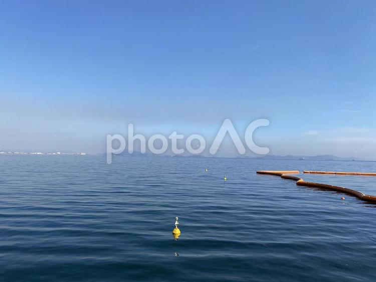 春の鞆の浦にて（瀬戸内海） 風景,背景,景色の写真素材