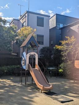 すべり台 すべり台,公園,遊具の写真素材