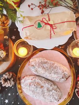 Photo, изготовление штоллена, stollen, запеченный хлеб, 