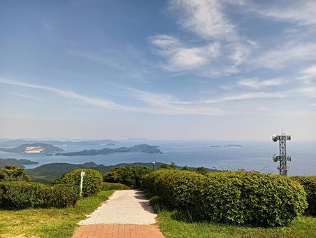 山からの景色 山からの景色の写真