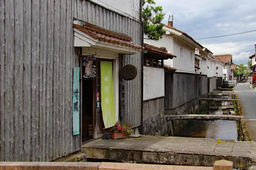 倉吉 白壁土蔵群3 倉吉 白壁土蔵群3 白壁土蔵群,倉吉市,鳥取県の写真素材