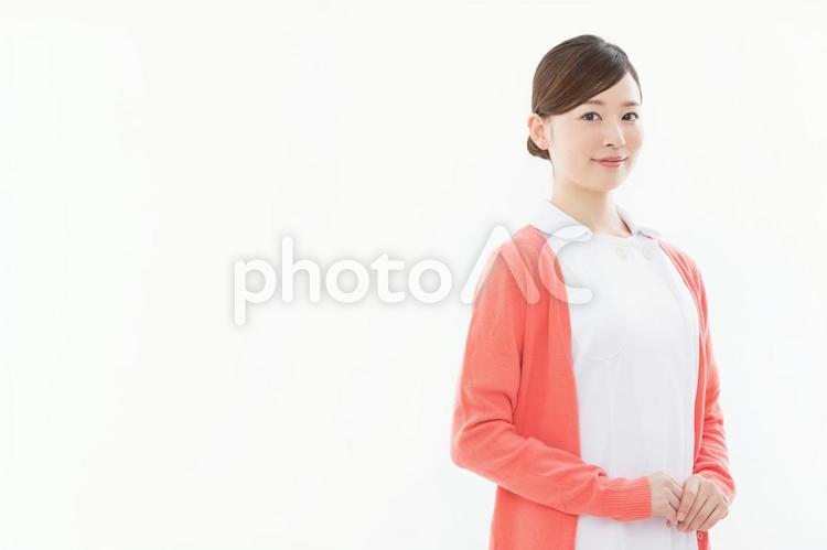 医療イメージ　看護師 看護師,人物,白衣の写真素材