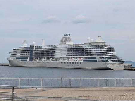 シルバー・ノヴァ シルバー・ノヴァ クルーズ船,海,船の写真素材