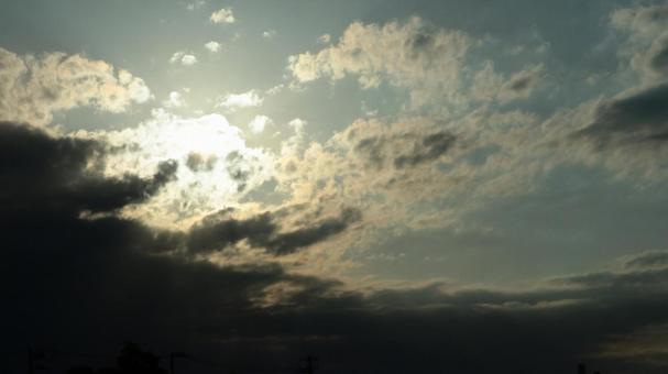 夕暮れ 夕暮れの写真