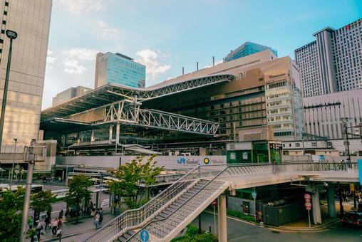 【大阪】大阪駅の街並みの写真