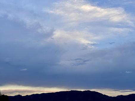 【空の写真】秋空 【空の写真】秋空 秋空,空,雲の写真素材