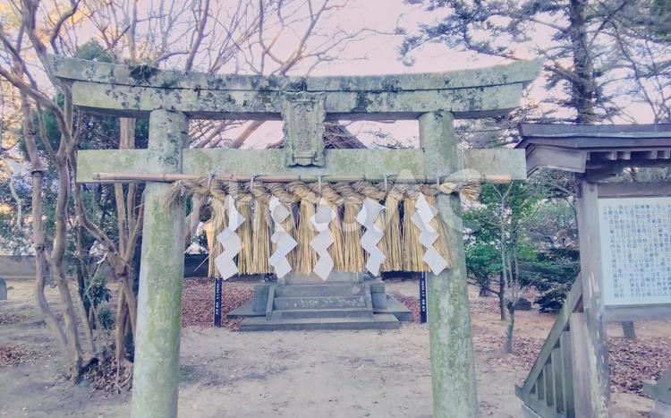 福岡県糸島市の深江神社にある外内神社 深江神社,外内神社,本殿の写真素材