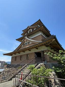 高島城_2 高島城_2 高島城,諏訪,浮城の写真素材