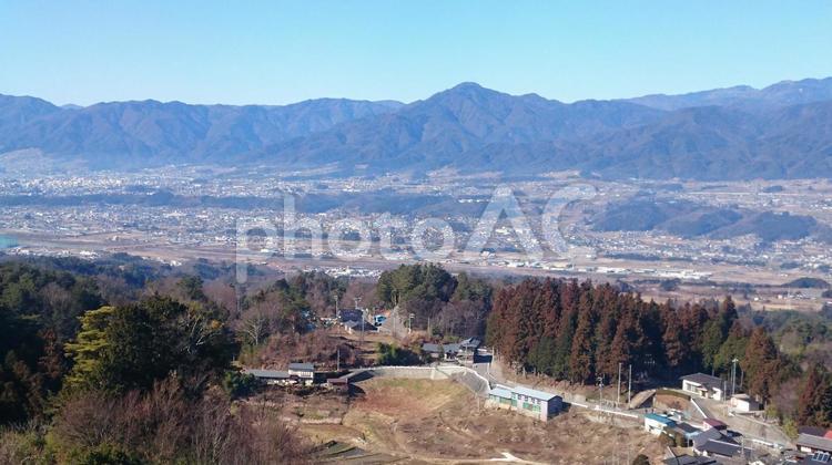 田舎の風景 夏,屋外で,山の写真素材