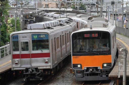 東武東上線の異端車 東武東上線の異端車の写真