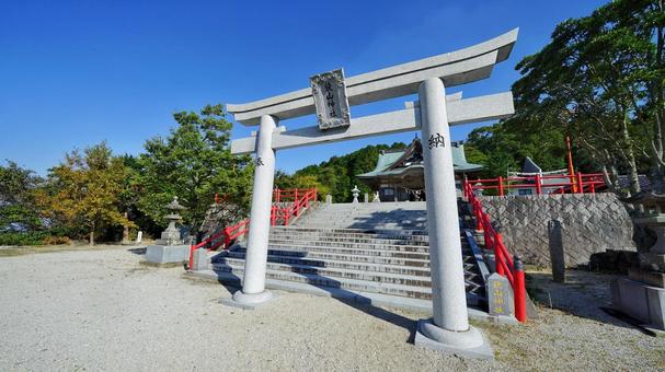 参拝!鏡山神社 参拝!鏡山神社 鏡山神社,神社,鳥居の写真素材