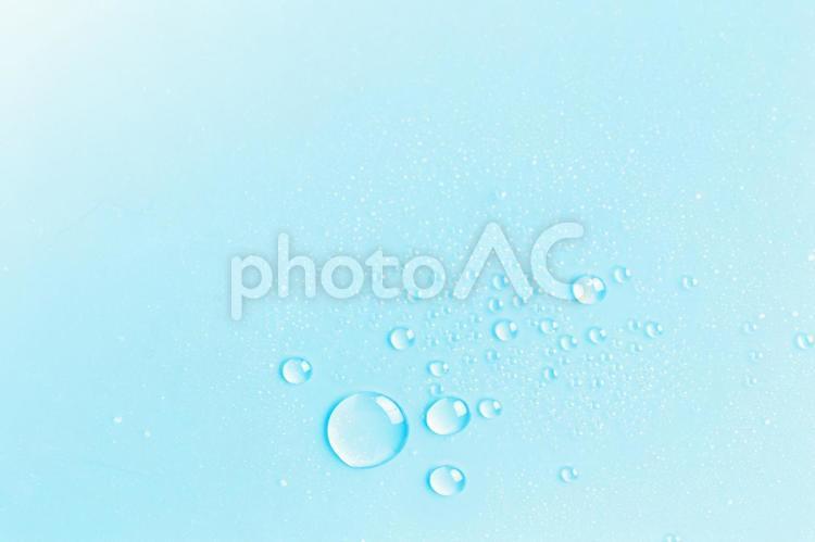 さわやかな水滴 水滴,水,背景の写真素材