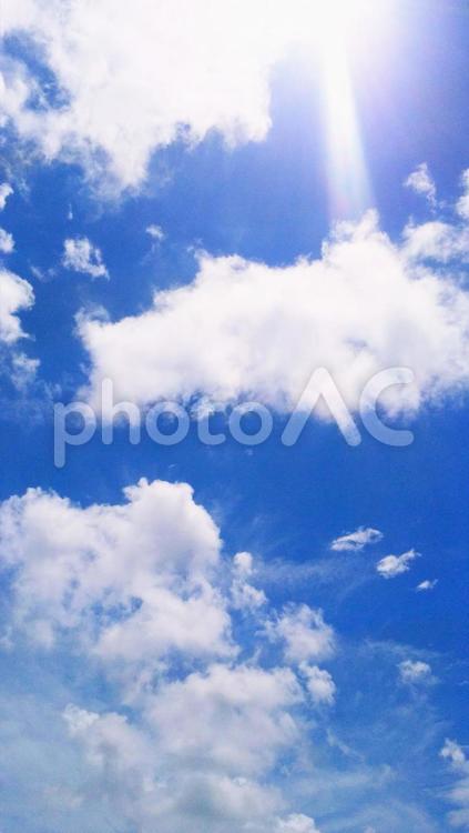 紫外線2 太陽の光,日光,紫外線の写真素材