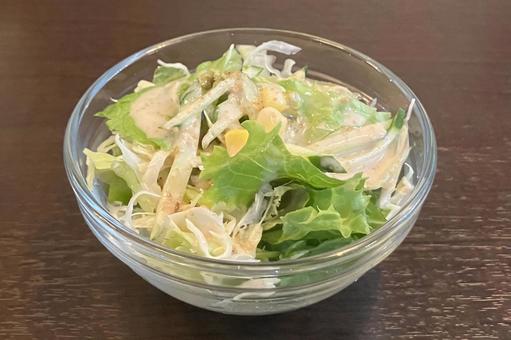 サラダ サラダ,レタス,キャベツの写真素材