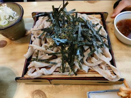 太麺の田舎そば 太麺の田舎そば グルメ,食べ物,食物の写真素材