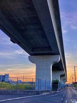 夕暮れ 夕暮れの写真