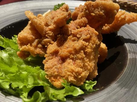 唐揚げ 唐揚げ 鳥の唐揚げ,唐揚げ,チキンの写真素材