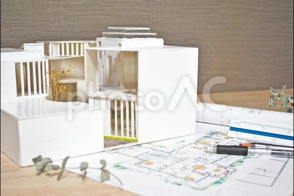 建築模型図画集画材セット 建築模型図画集画材セット