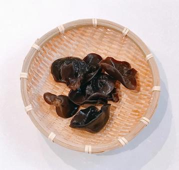 きくらげ きくらげ きくらげ,乾物,乾燥の写真素材