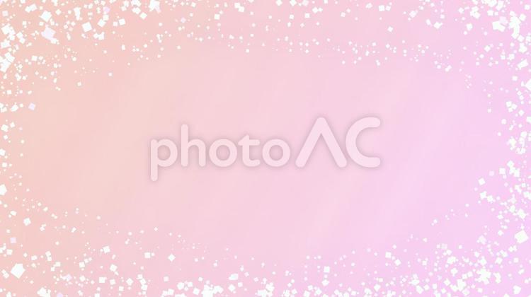 背景☆紙吹雪フレーム☆グラデーション04 背景,キラキラ,エメラルドグリーンの写真素材